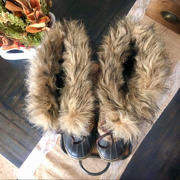 SOLD - Rare Sorel Cate the Great Winter Leather Snow Boots - Picture 6 of 8